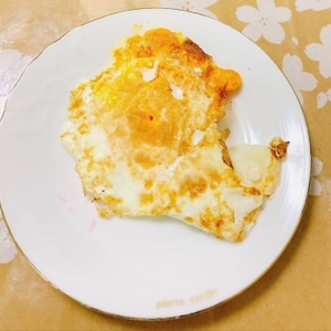 潰し目玉焼き